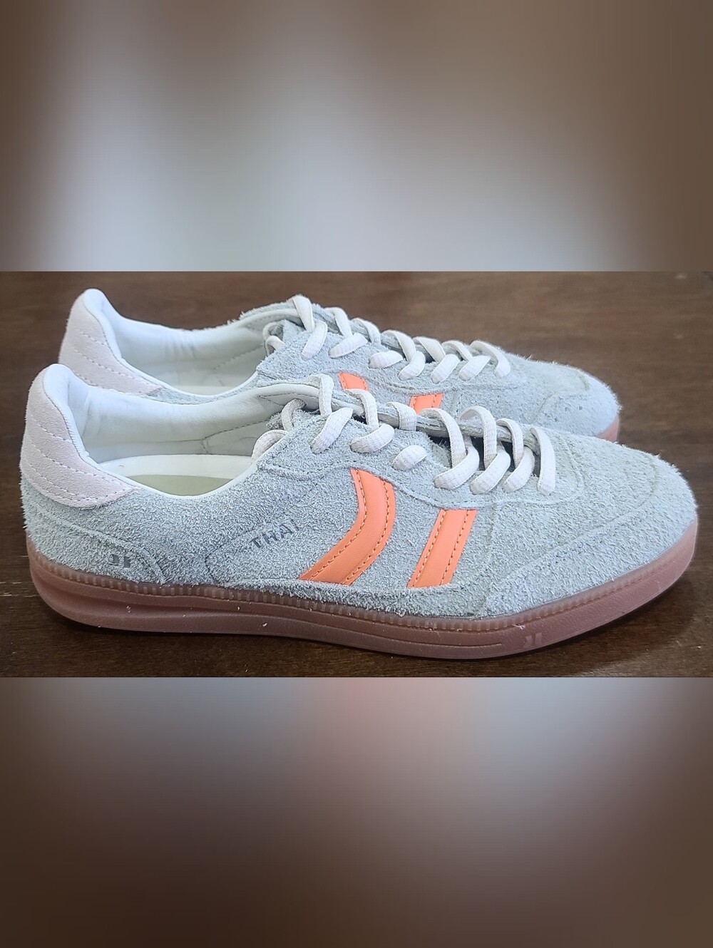 Coolway Thai Suede Light Green/Orange Women's